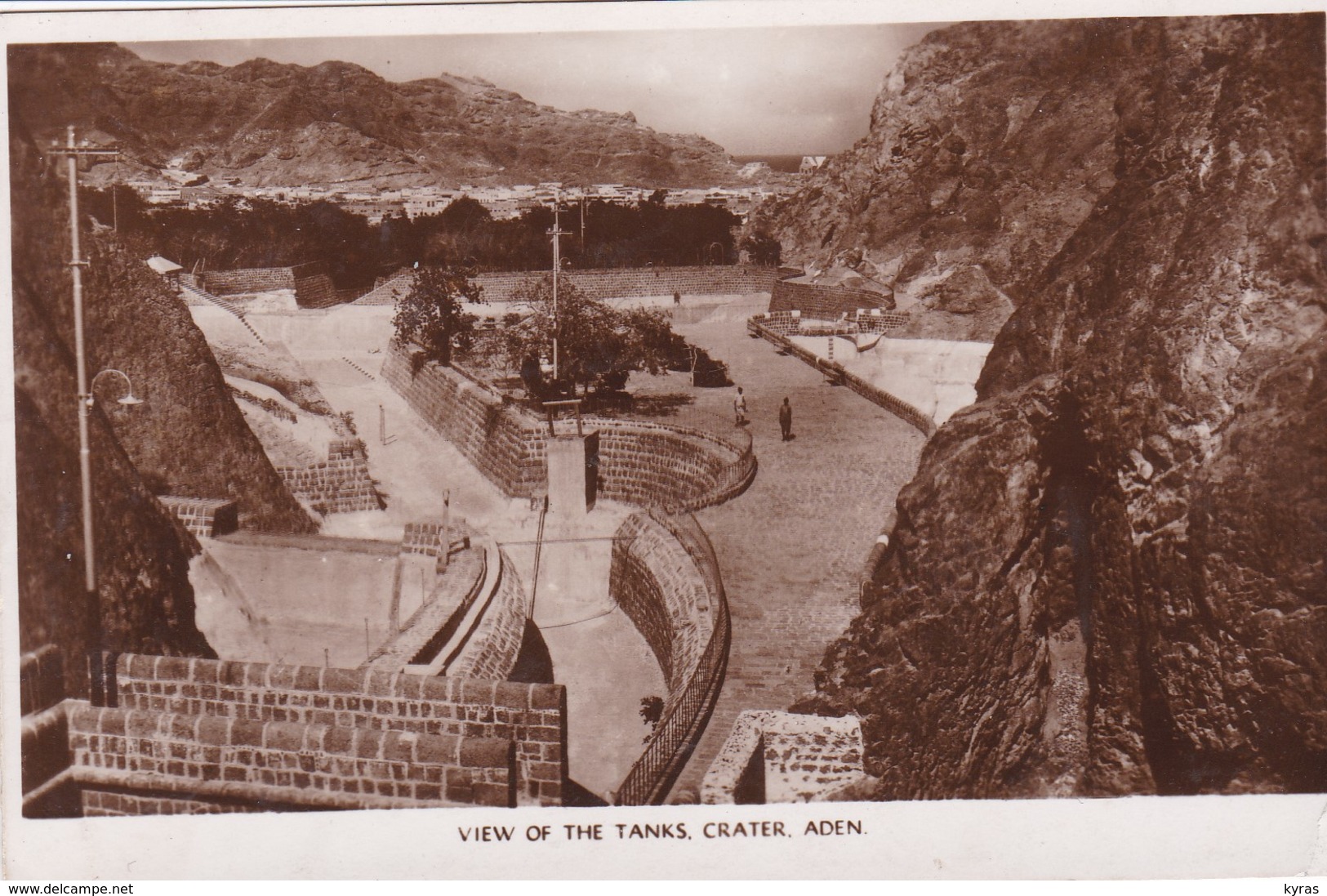 CPSM 9X14 . YEMEN . ADEN . View Of The Tanks , Crater - Togo