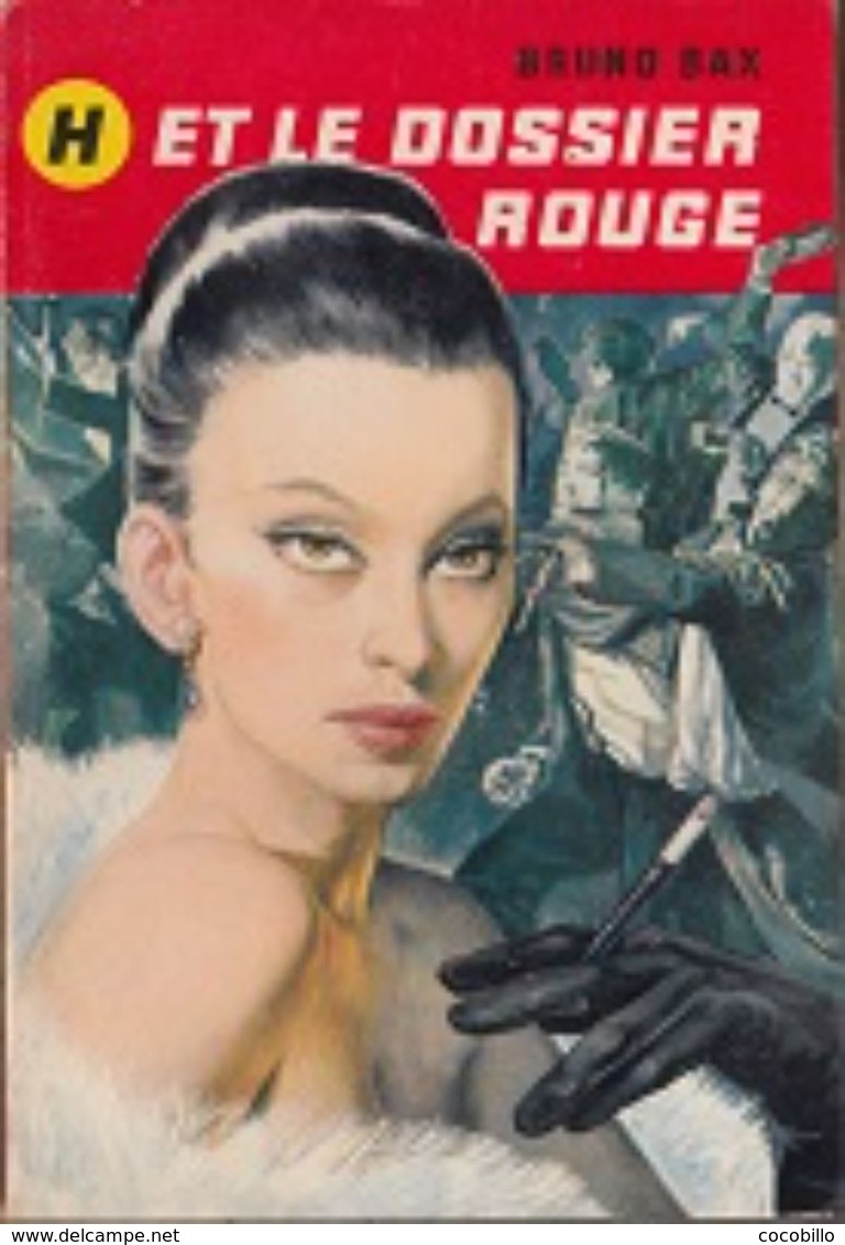 H Et Le Dossier Rouge - De Bruno Bax -  Poche Ditis - 1959 - Ditis - La Chouette