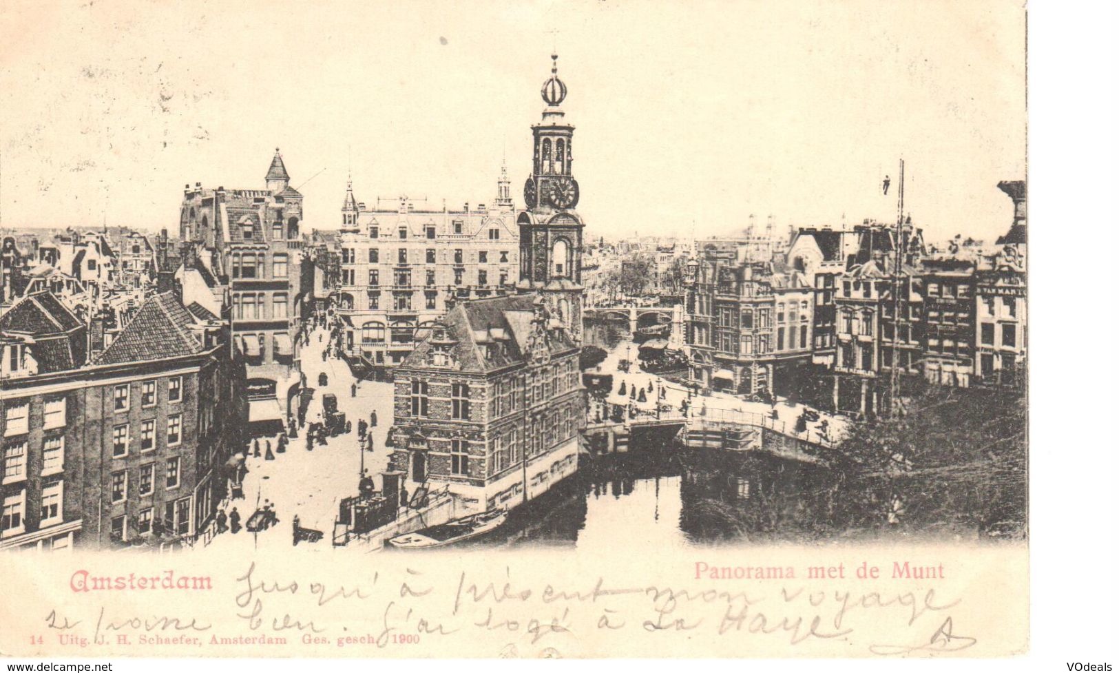 Amsterdam - CPA - Panorama Met Munt - Amsterdam