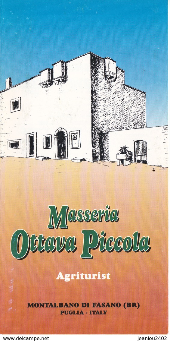 MASSERIA OTTAVA PICCOLA - Cuadernillos Turísticos