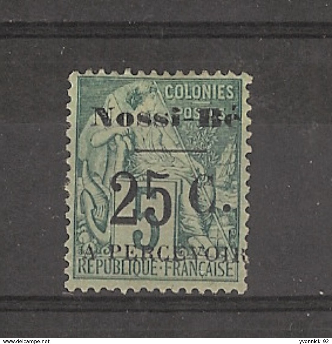 Nossi-Bé _ Taxe N°14  Signature (1891 ) - Other & Unclassified