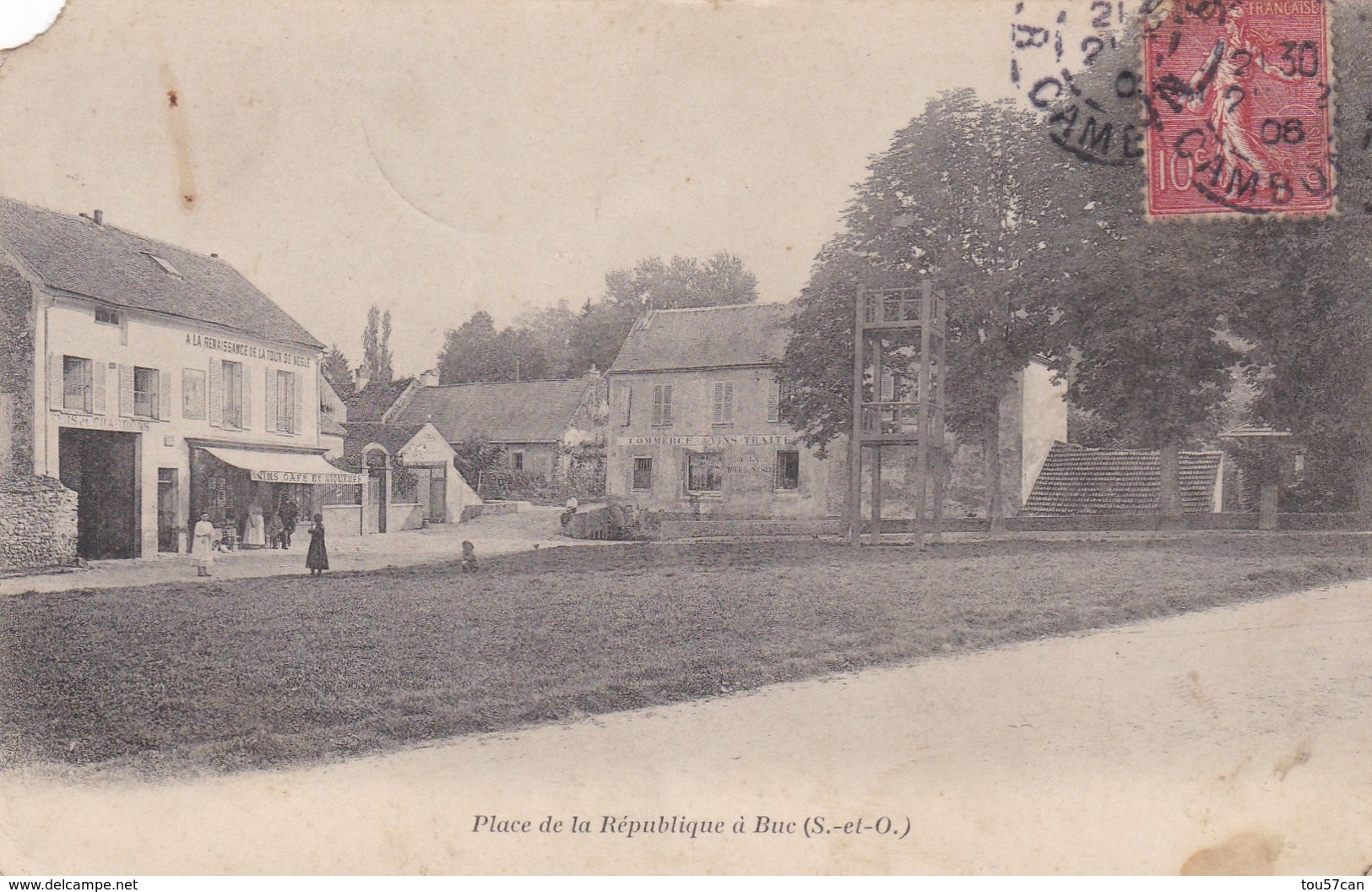 BUC - YVELINES -  (78)  -  CPA DE 1908. - Buc