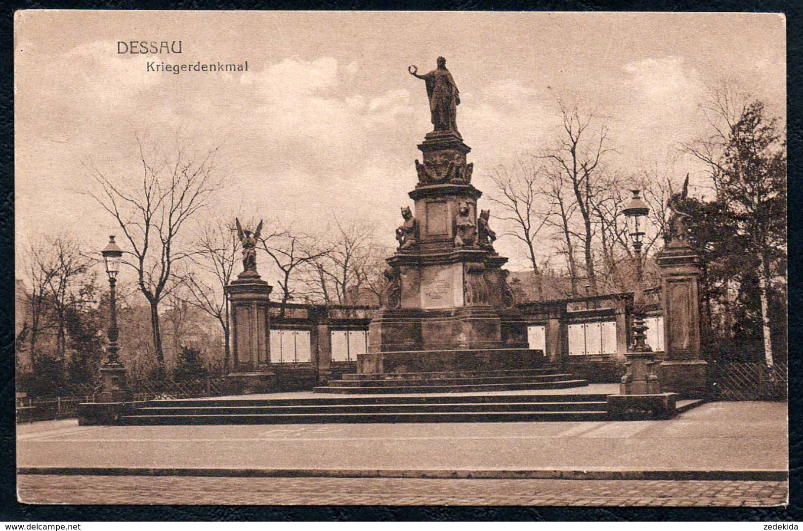 B2725 - Dessau - Kriegerdenkmal - Franz Zabel - N. Gel - Dessau