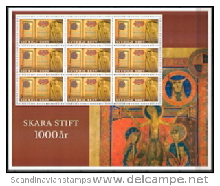 ZWEDEN 2014 Souveniersheet Kerkelijke Kunst PF-MNH-NEUF - Neufs