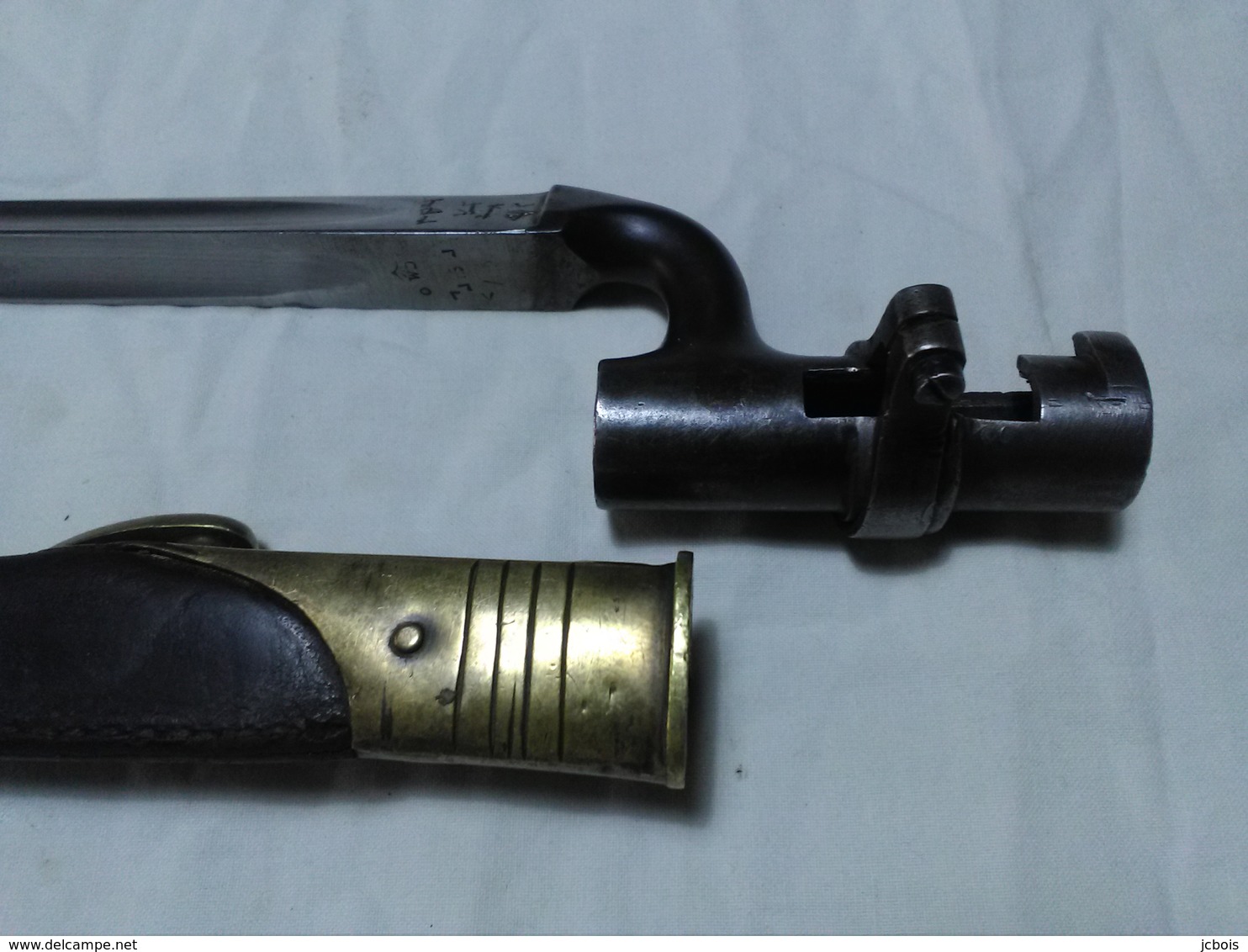 Baïonnette Anglaise Enfield 1876 Pour Fusil Martini Henry .303 Egyptien - Knives/Swords