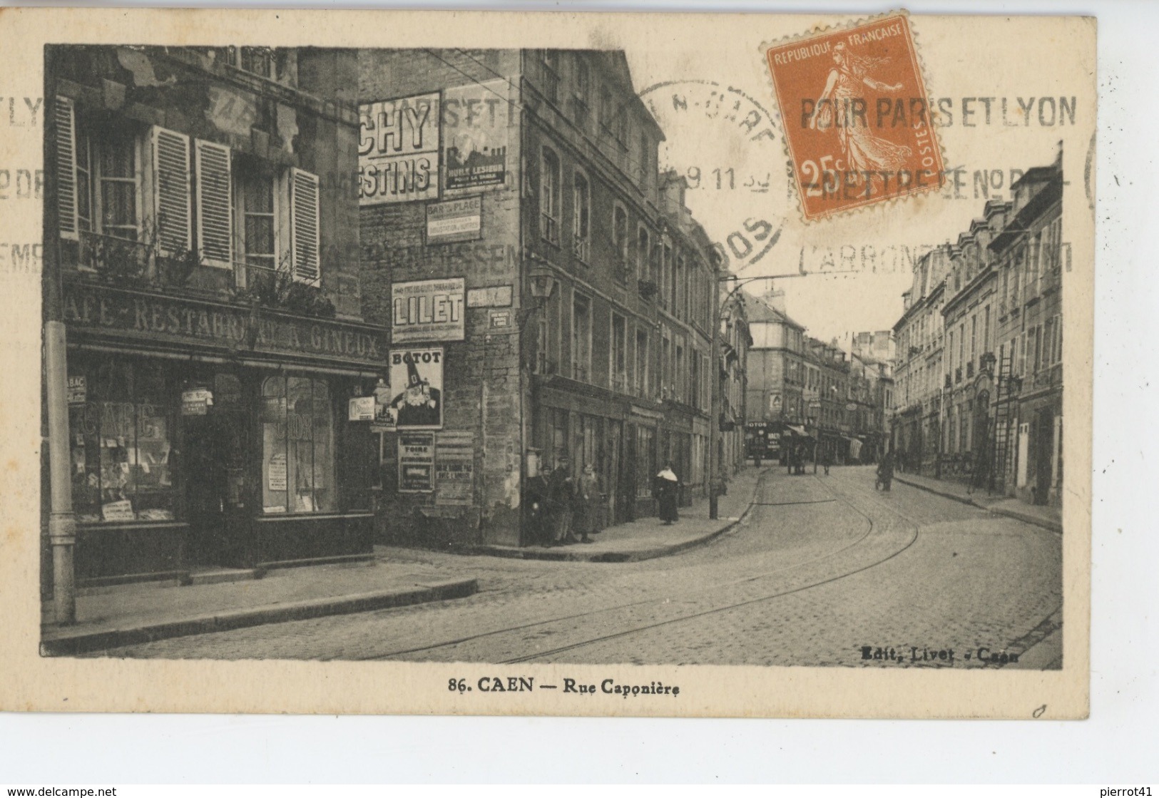 CAEN - Rue Caponière - Caen
