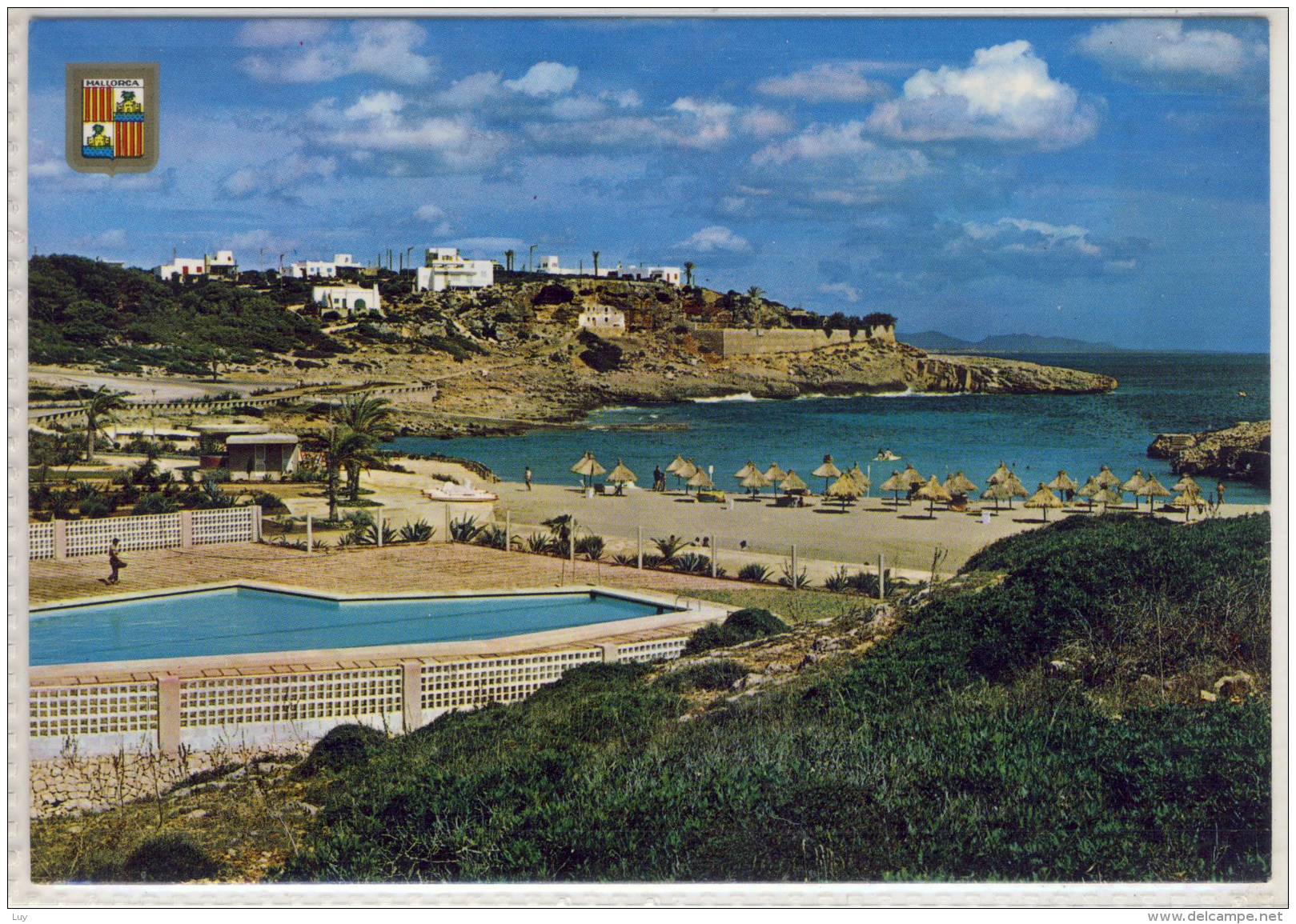 CALA MURADA  MALLORCA VISTA PARCIAL Sello Conmemorativo NICE STAMP - Mallorca