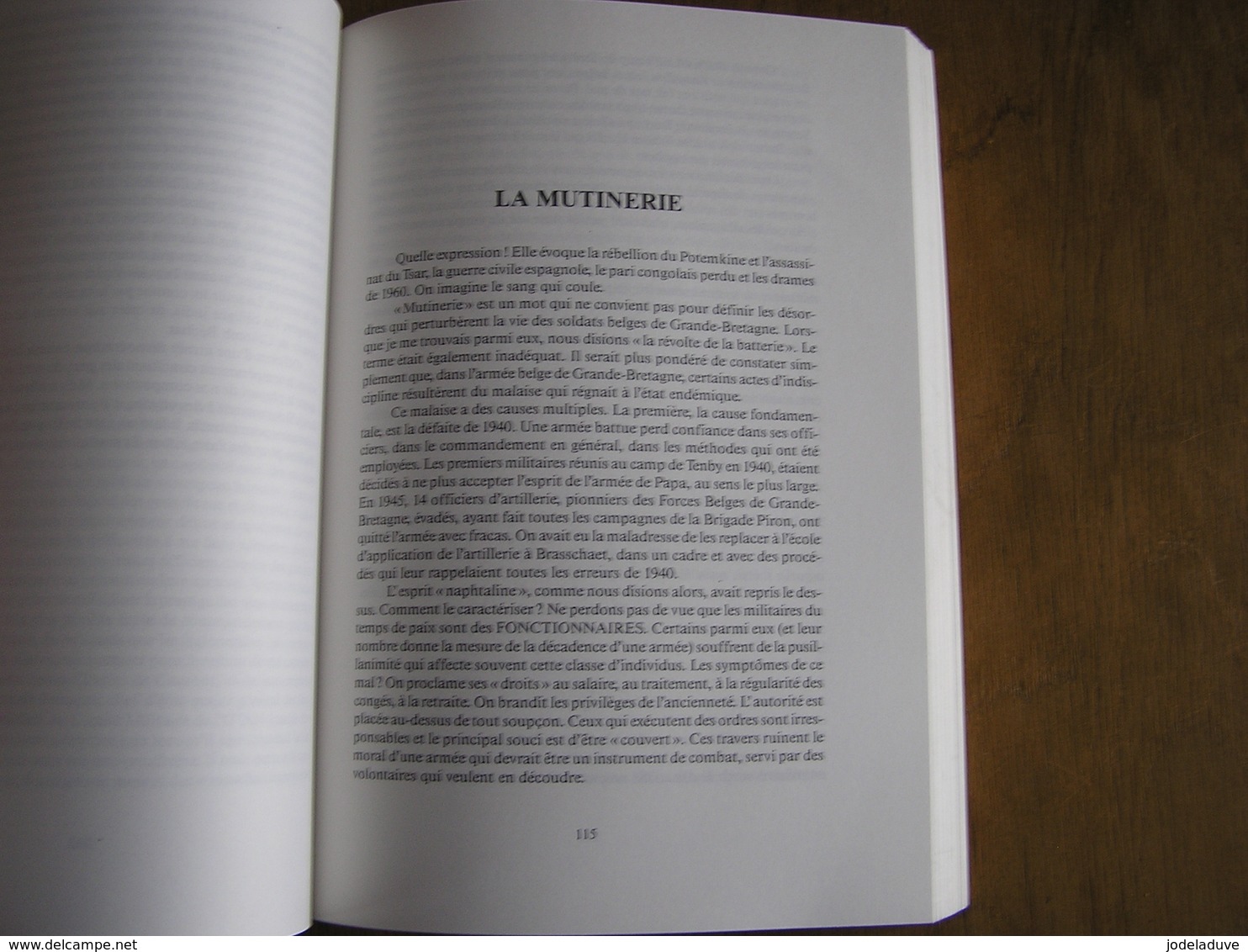 L' HEURE DU CHOIX Guerre 40 45 Brigade Piron SAS Légionnaires Parachutistes Débarquement Evasion Infanterie Armée Belge