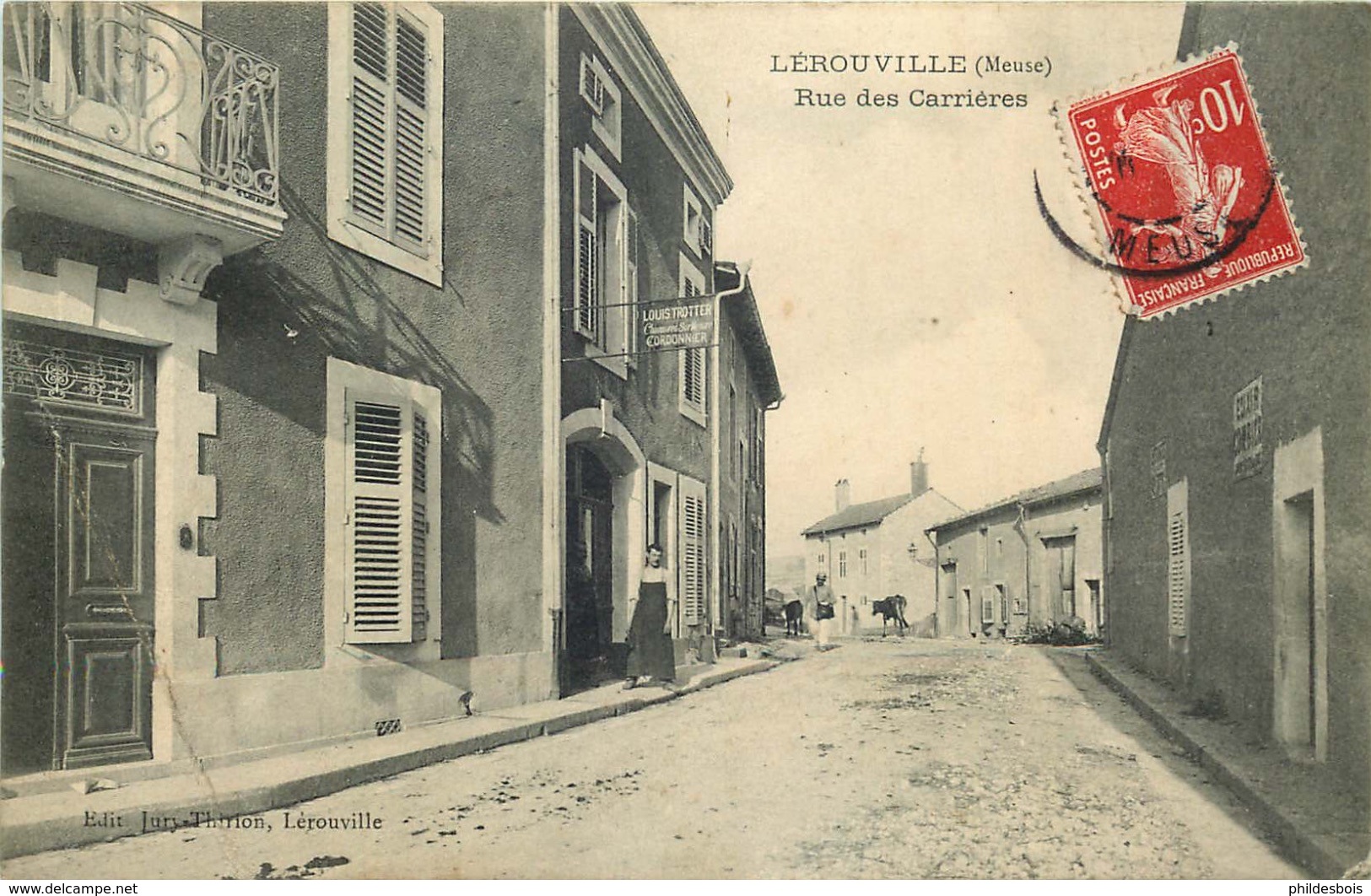 MEUSE LEROUVILLE  Rue Des Carrieres - Lerouville