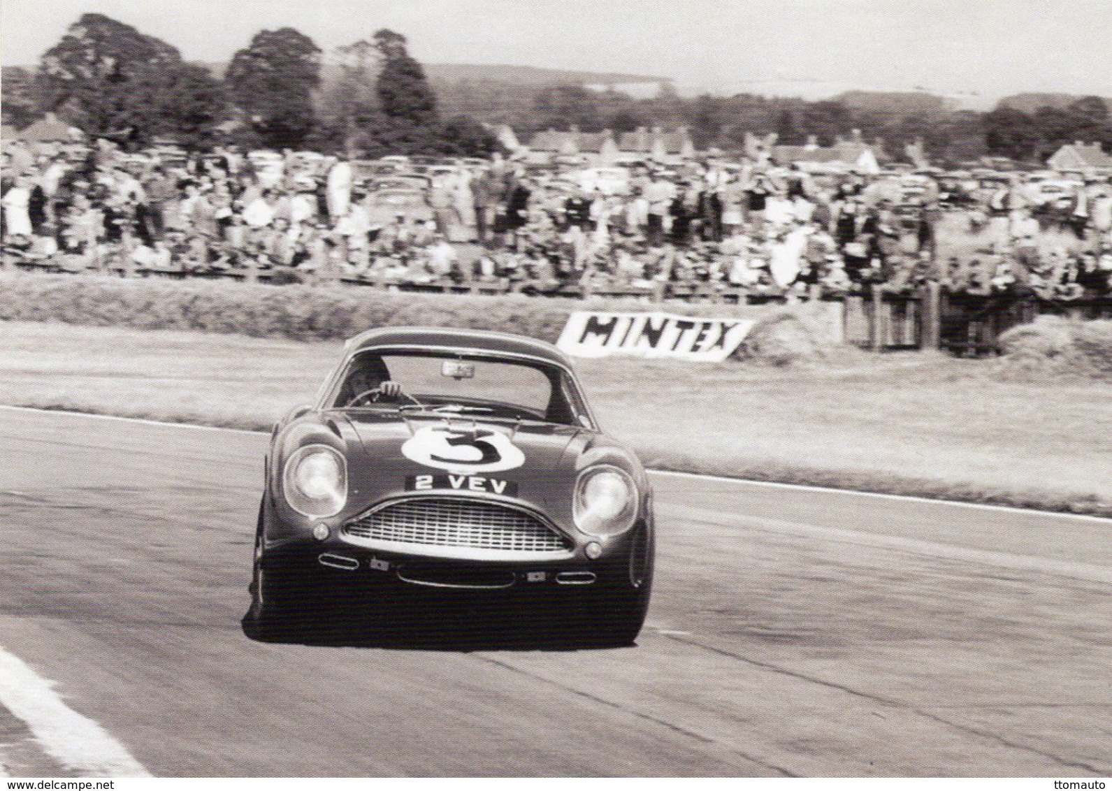 Goodwood TT 1961  -  Jim Clark  -  Aston Martin DB4GT Zagato  - CPM - Other & Unclassified