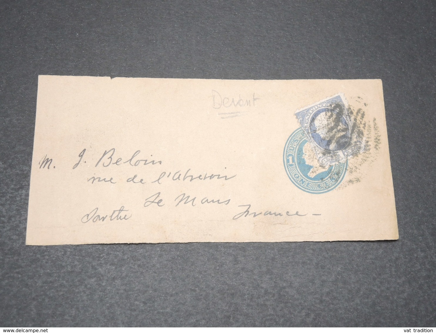 ETATS UNIS - Entier Postal ( Devant ) + Complément Pour La France - L 15395 - 1901-20