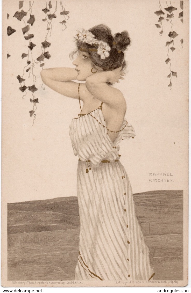 Carte Postale Signée Raphael KIRCHNER - Kirchner, Raphael