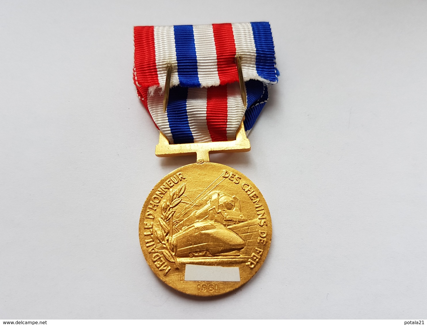 Médaille D'honneur Des Chemins De Fer Année 1981 - Francia