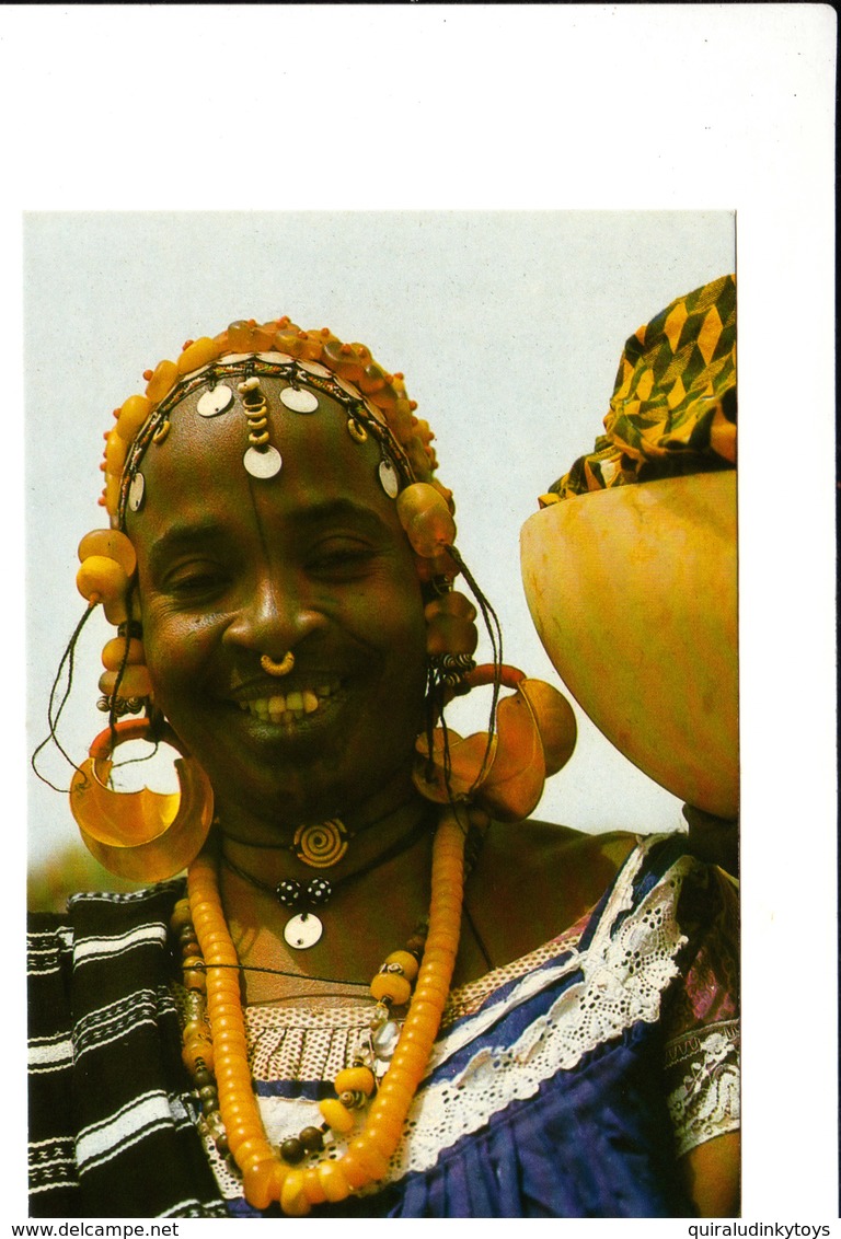 FEMME PEUL DE DJENNE MALIN Superbe Cpsm 15X105 Animée Bon état Voir Scans - Mali