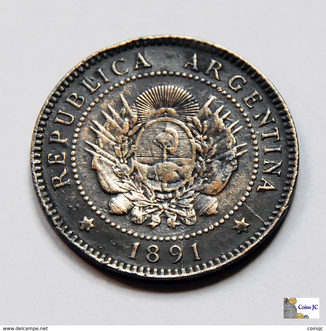 Argentina - 1 Centavo - 1891 - Argentina