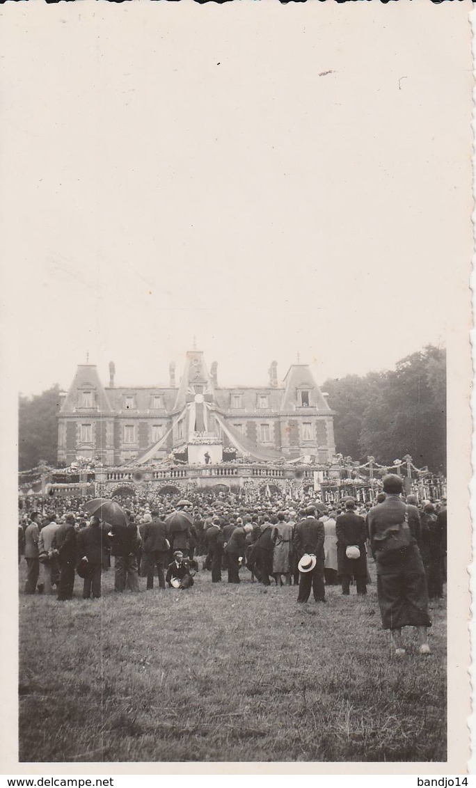 Calvados - Chateau De Combray - Lot De 3 Photos De Famille D'une Cérémonie Religieuse- 6 Scan - Autres & Non Classés