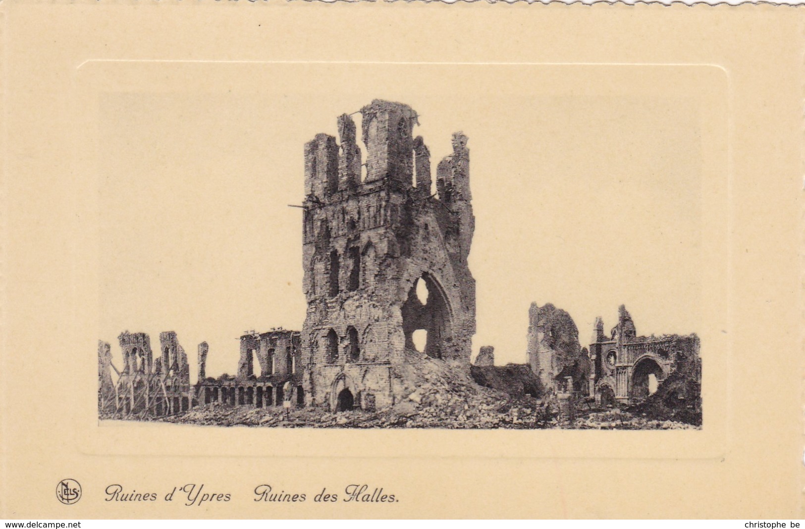 Ieper, Ypres, Ruines Des Halles (pk45253) - Ieper