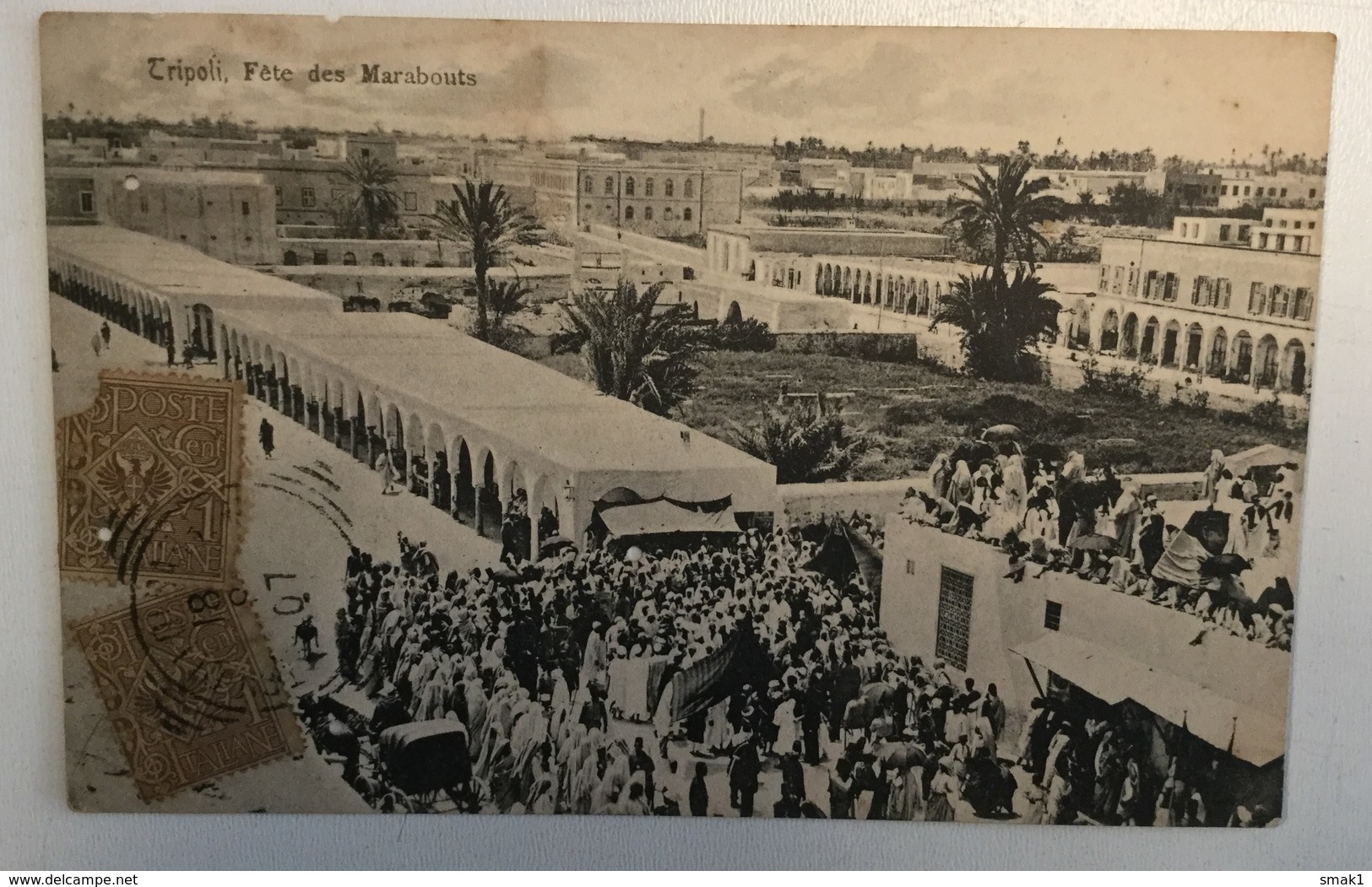 AK  LIBYA  TRIPOLI  FETE DES MARABOUTS  1907. - Libye