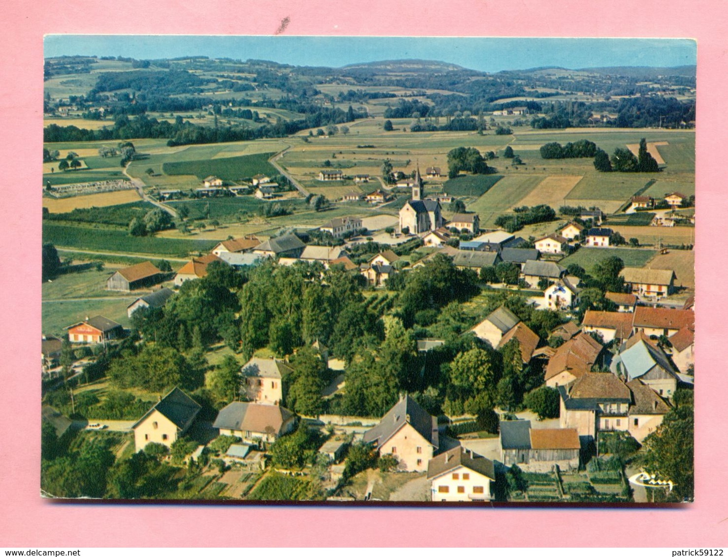 74 - HAUTE SAVOIE - VALLIERES Prés ANNECY - VUE GENERALE AERIENNE - Autres & Non Classés