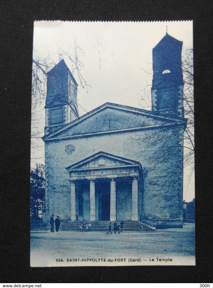 CPA SAINT HIPPOLYTE DU FORT LE TEMPLE (30 GARD) ANIMEE  ENFANTS HOMME - Autres & Non Classés