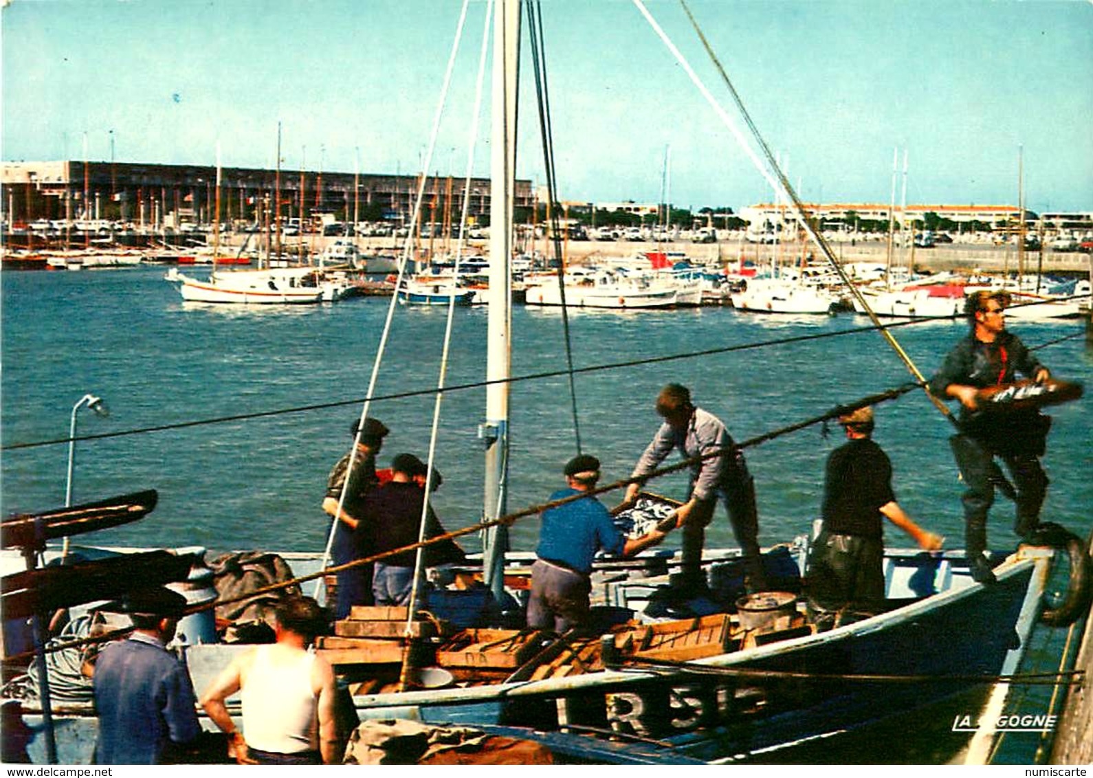 Cpm ROYAN 17 Retour De Pêche  - Animée, Déchargement Poisson - - Royan