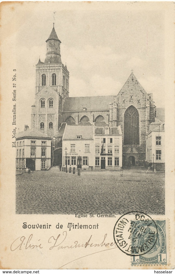 Souvenir De Tirlemont - Eglise St. Germain - 1900 - Tienen