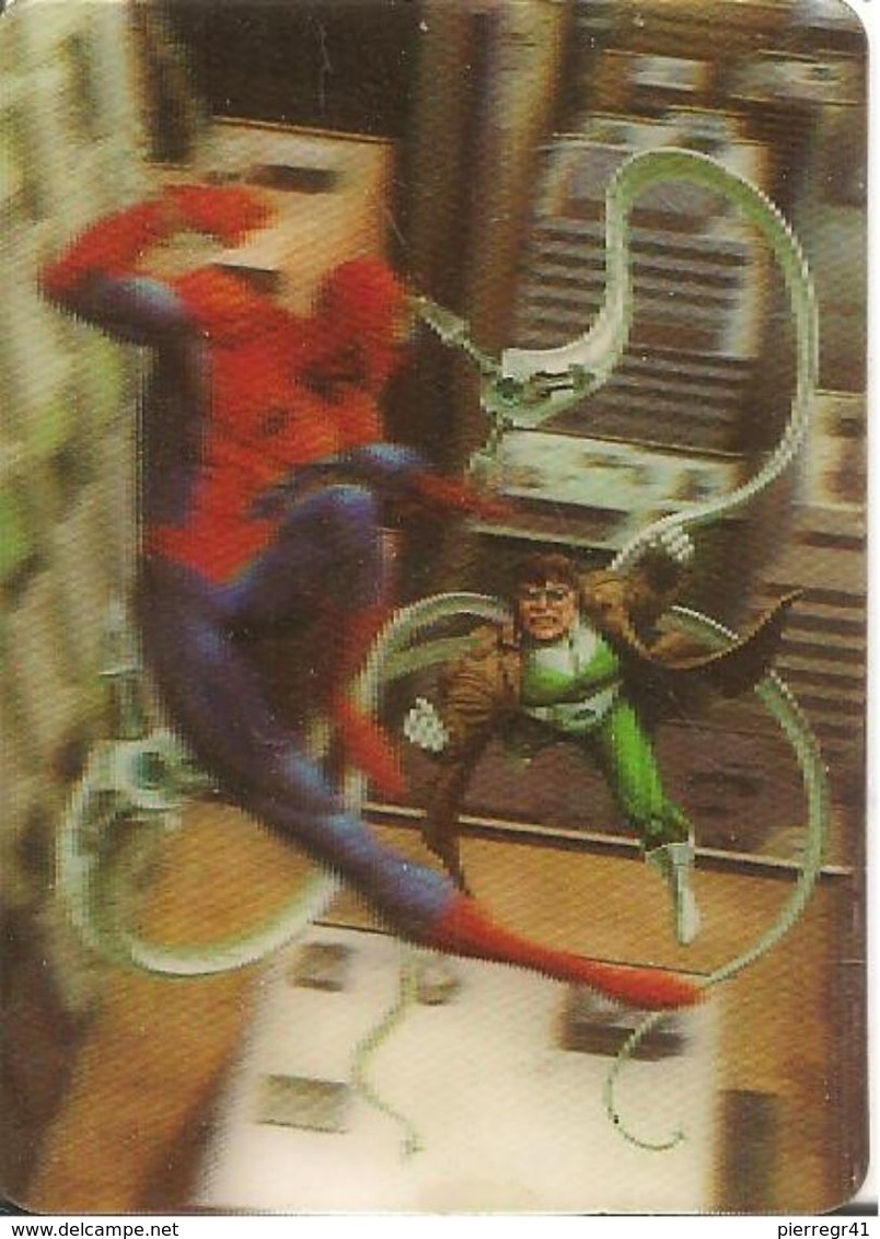 CARTE-2004-MARVEL-3D-BN 1/8-SPIDERMAN Fab Imeca France-Format 7,5x5,5 Cm-TBE - Autres & Non Classés