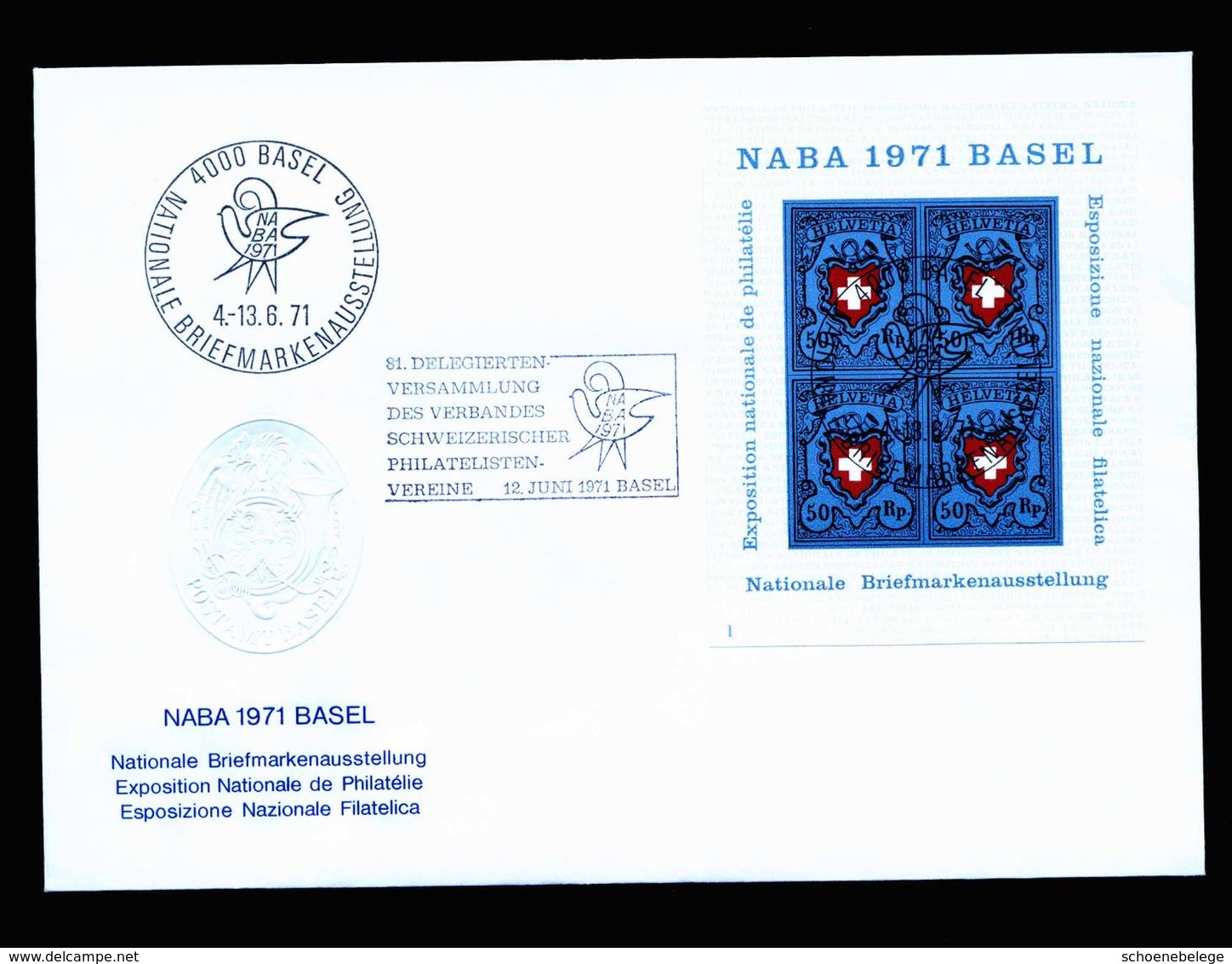 A5293) Schweiz FDC Block 18 Und Sonderbrief Block 21 - Briefe U. Dokumente