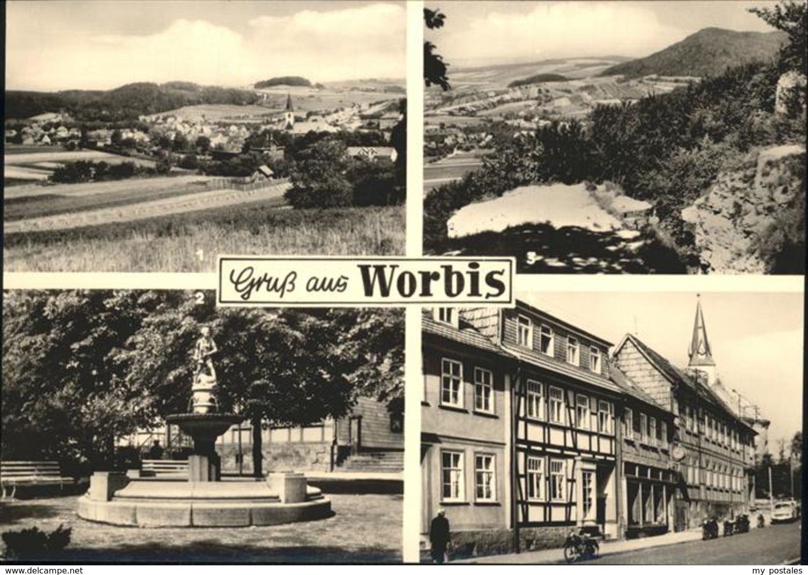 41235682 Worbis Kanstein, Krengeljaeger, Ernst-Thaelmann-Str. Leinefelde-Worbis - Worbis