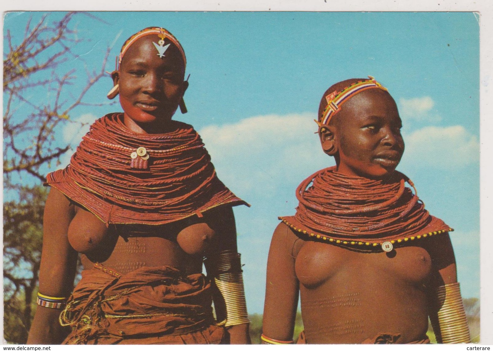 Afrique,KRNYA,samburu Girls,nord Nairobi,femmes à Pouvoir ,magie Noir,esprit Maléfique,nkai,milika,force,sein Nu - Kenya