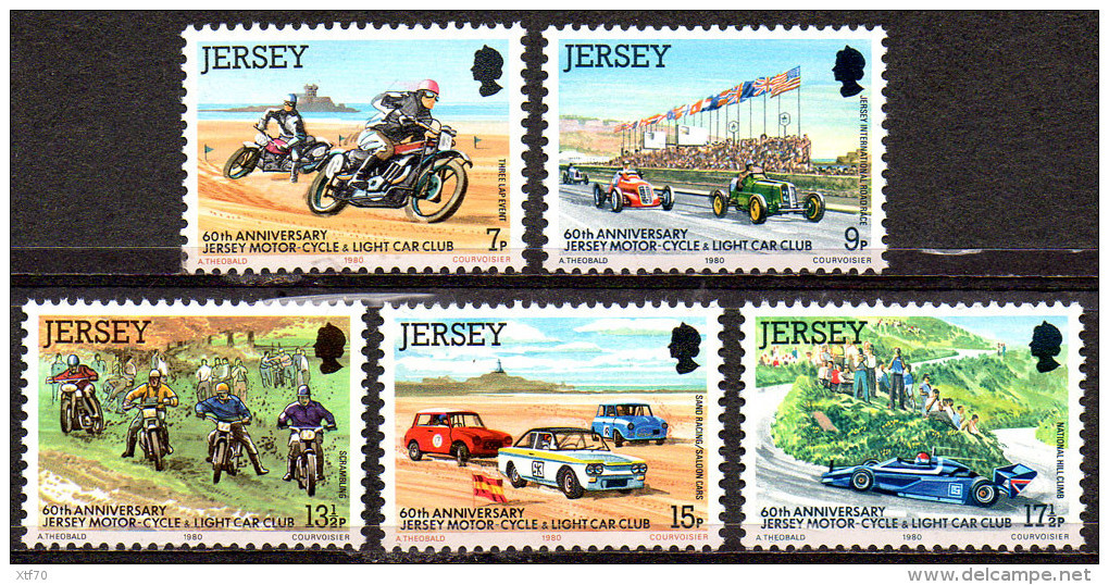 JERSEY 1980 60th Anniversary Of Jersey Motor-Cycle And Light Car Club - Jersey