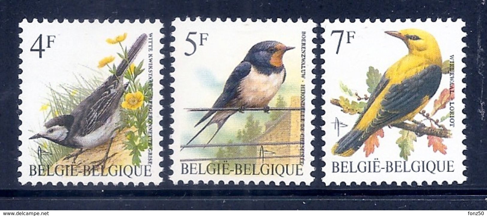 BELGIE * Buzin * Nr 2474/76 * Postfris Xx * - 1985-.. Oiseaux (Buzin)