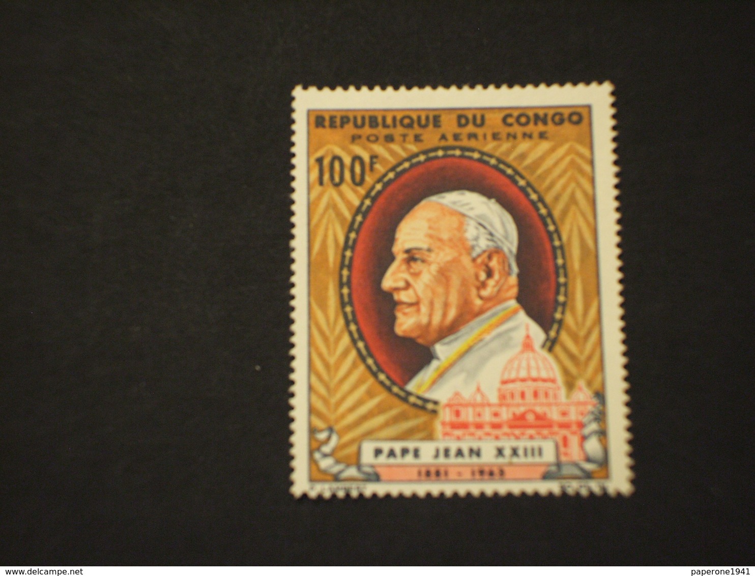 CONGO BRAZAVILLE - P.A. 1965 PAPA - NUOVI(++) - Ungebraucht