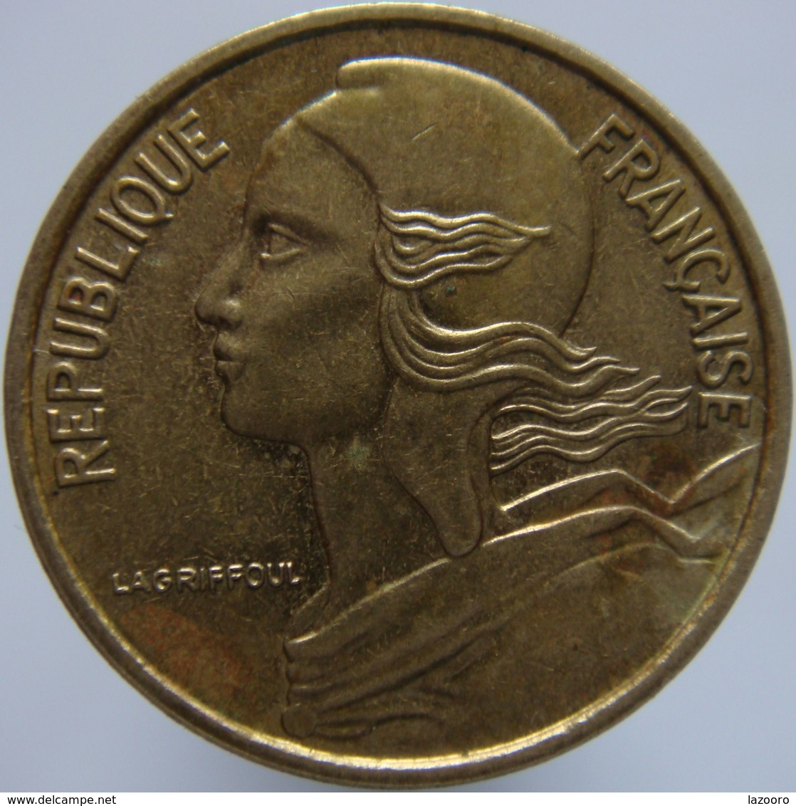 LaZooRo: France 5 Centimes 1967 XF /  UNC - 5 Centimes