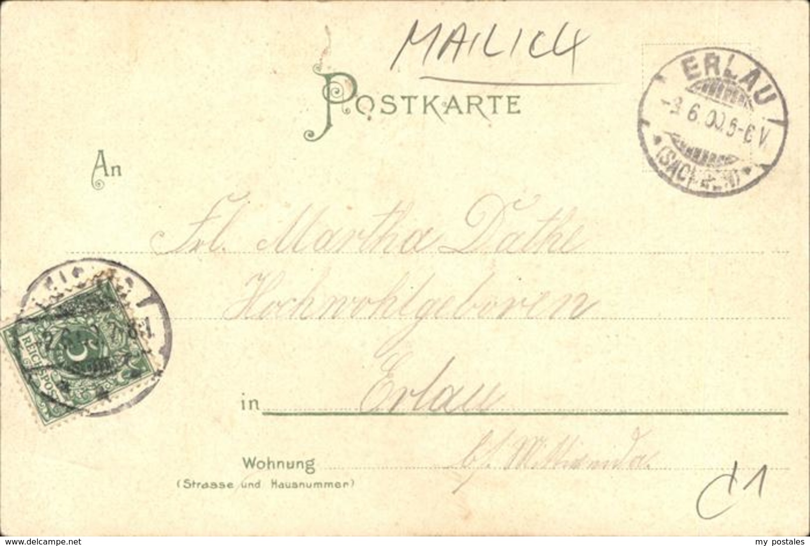 11242505 Mailick Pfingsten Spaziergang Kuenstlerlitho - Kley