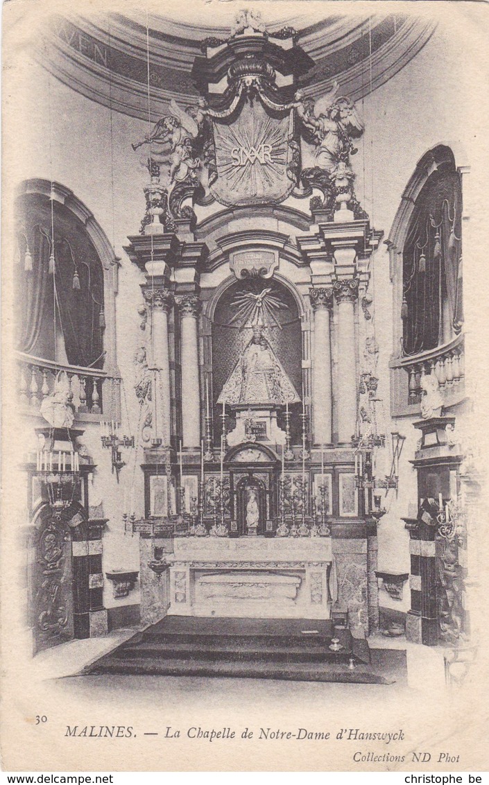 Mechelen, Malines, La Vhapelle De Notre Dame D'Hanswyck (pk45292) - Malines