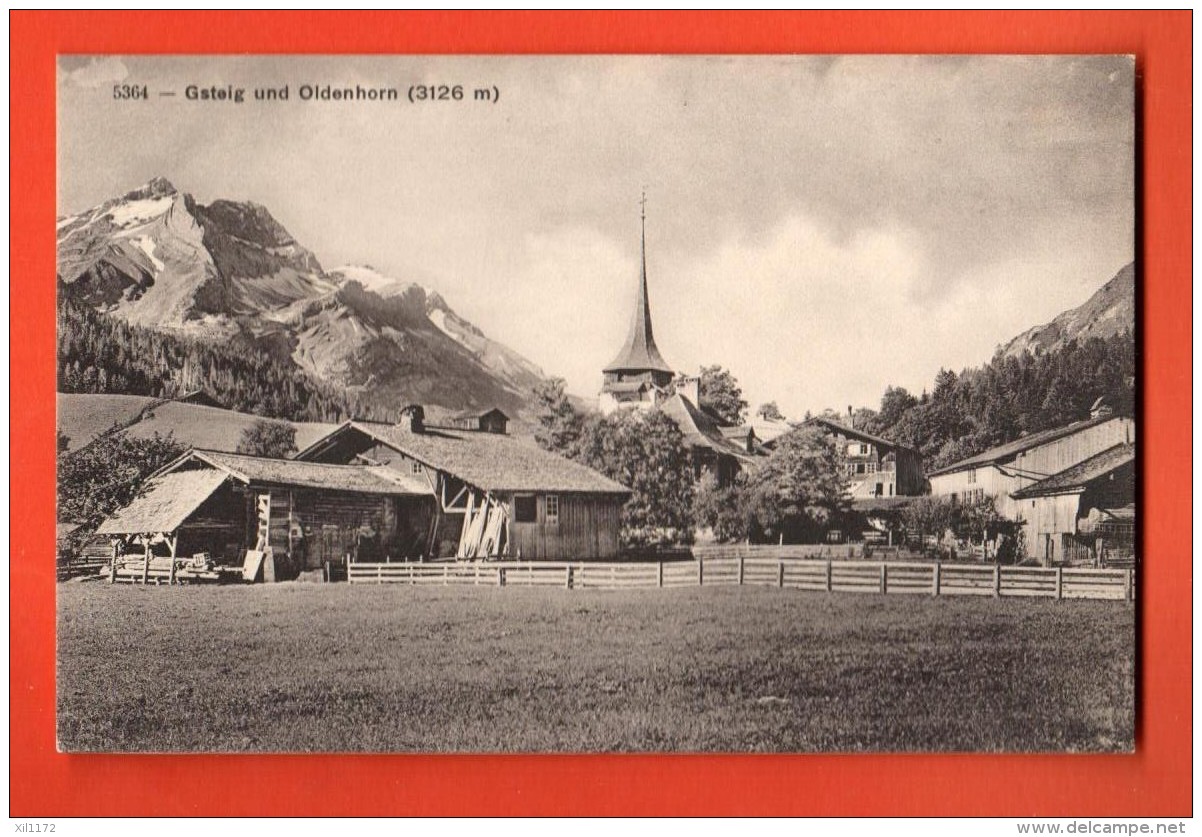 GBN-16  Gsteig Und Oldenhorn, Phototypie 5364, Nicht Gelaufen. Non Circulé - Gsteig Bei Gstaad