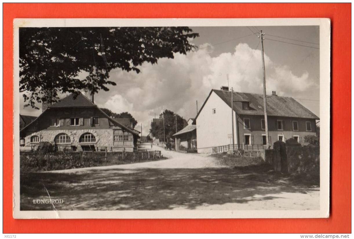 GBN-17  Vue Partielle De Longirod, District Nyon. Légère Cassure à Gauche. Circulé En 1936 - Longirod