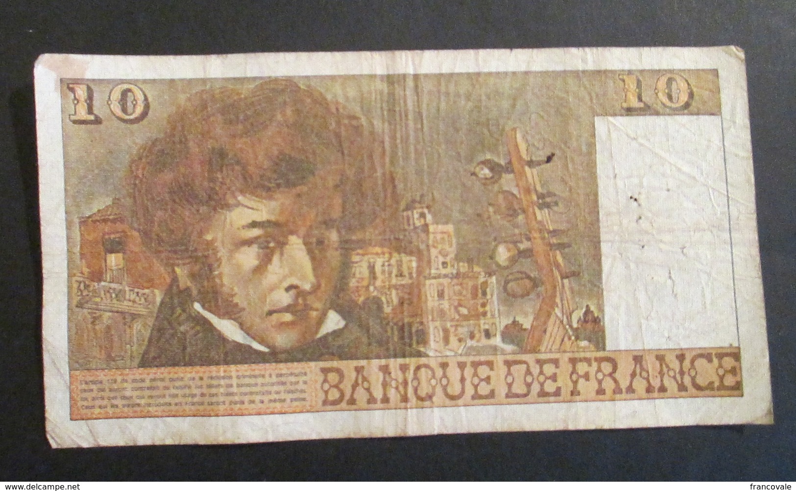 Francia 10 Dix Francs 1974 - 10 F 1972-1978 ''Berlioz''