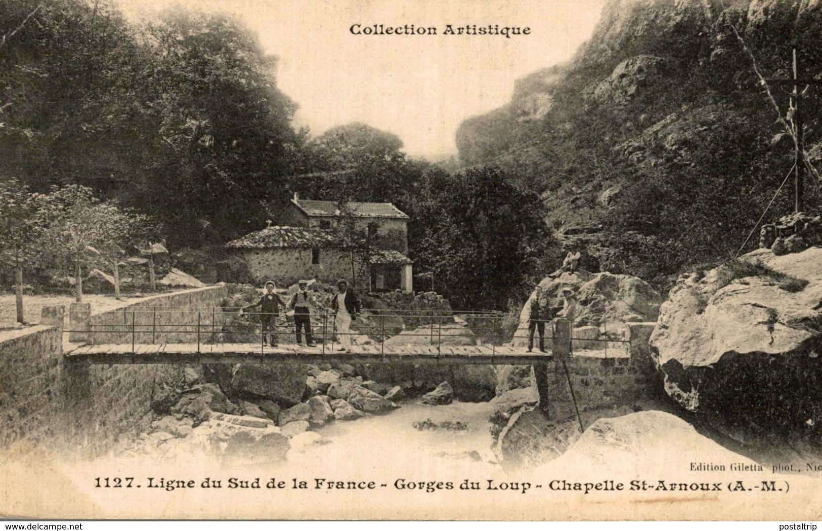 06 - Ligne Du Sud De La France - Gorges Du Loup, Chapelle Saint Arnoux - Otros & Sin Clasificación