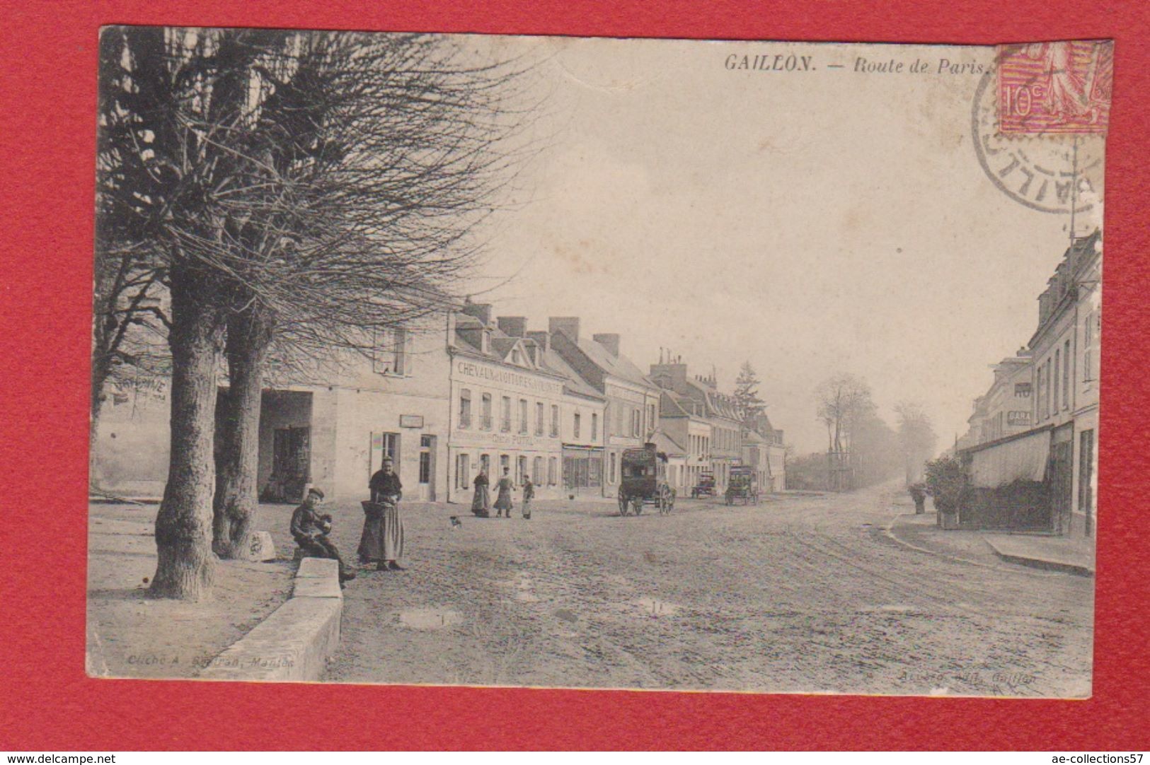 Gaillon  -  Route De Paris - Autres & Non Classés