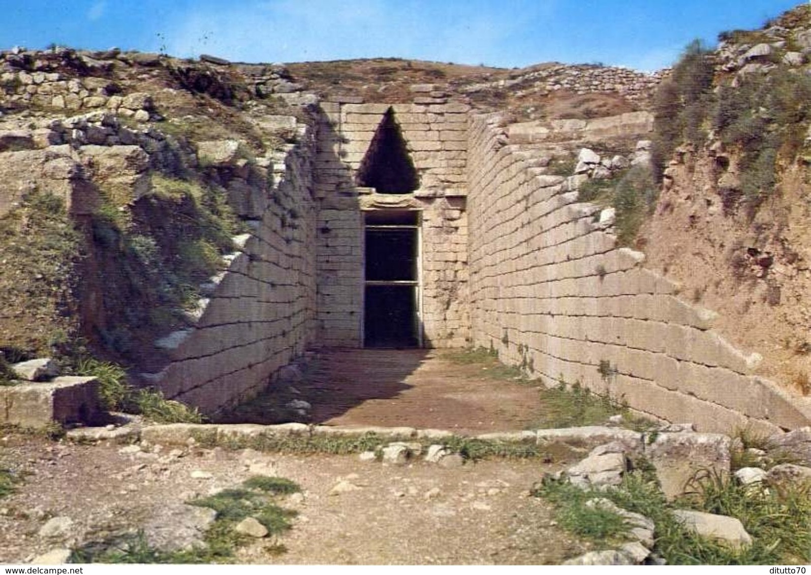 Micene - Tomba Di Clitemnestra - Formato Grande Viaggiata - E 4 - Grecia