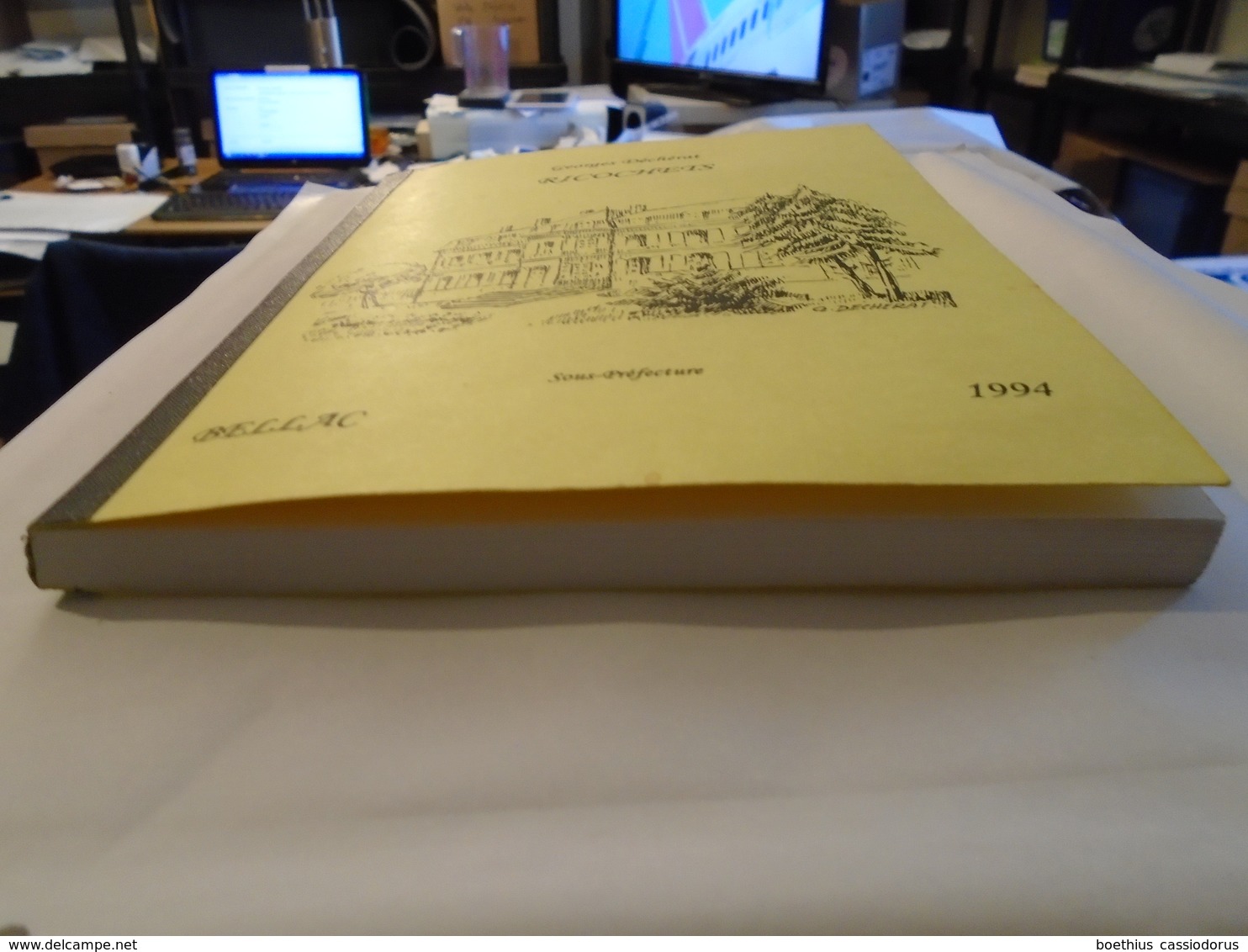 GEORGES DECHERAT RICOCHETS + Lettre Manuscrite De 4 Pages De La Main De L'auteur 1995 Décrivant Son Parcours / Bellac... - Limousin