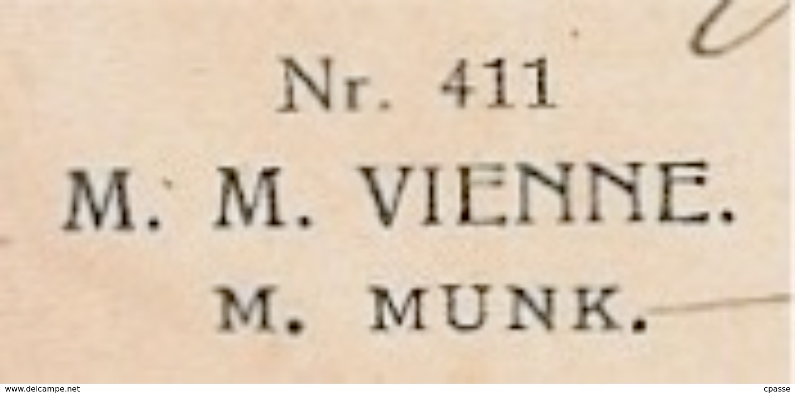 CPA AK "viennoise" Illustrateur WICHERA ° MUNK M.M. Vienne N° 411 * Femme Au Chapeau - Wichera