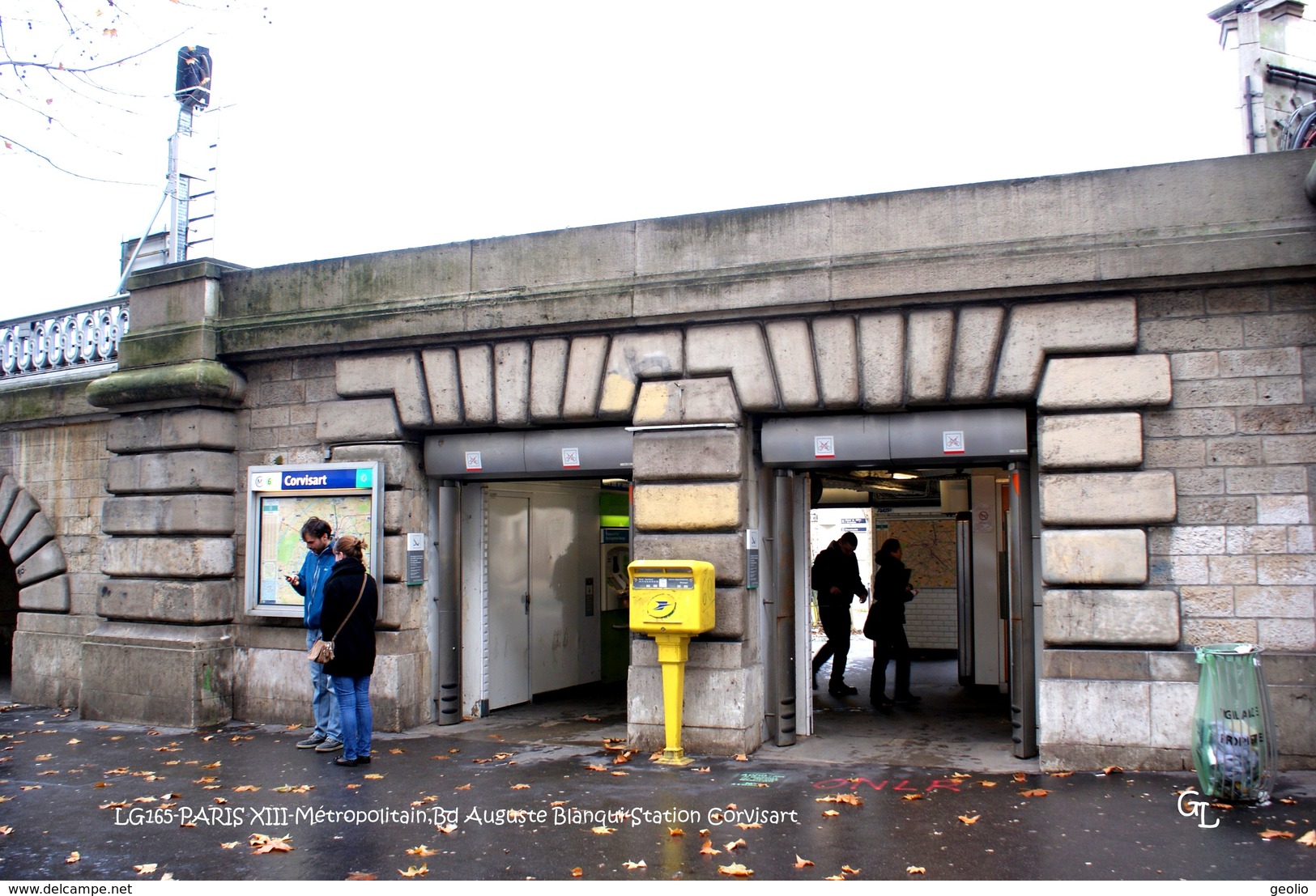 Paris XIII (75)- METRO-Station Corvisart (Edition à Tirage Limité) - U-Bahnen