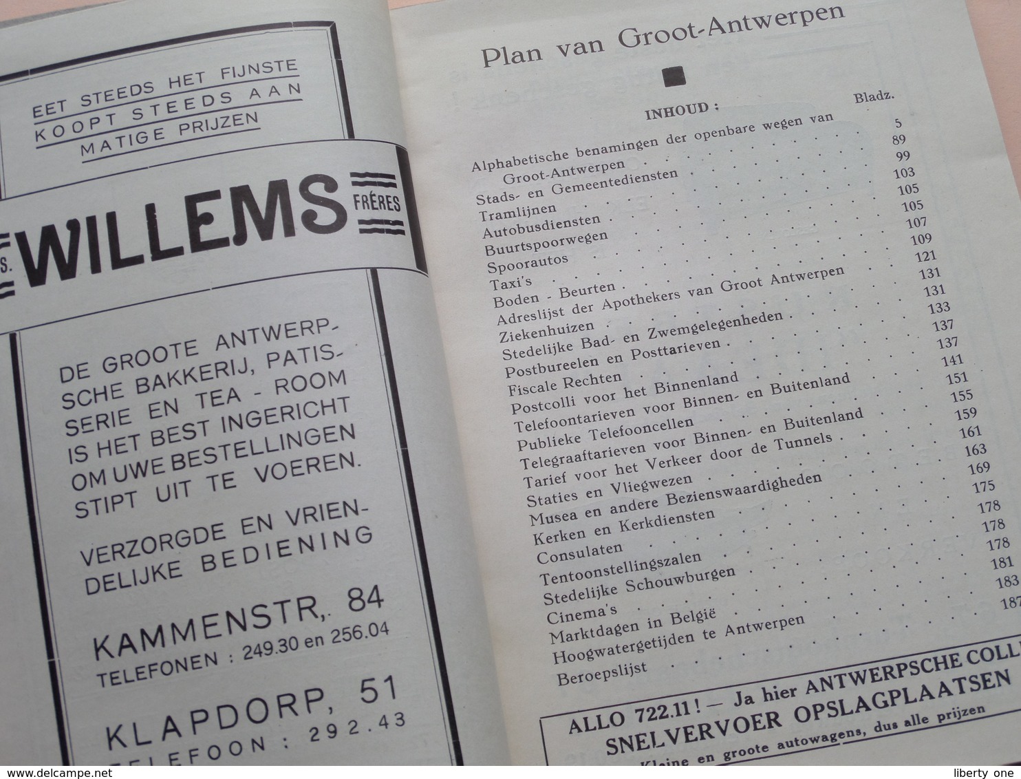 Plan ANTWERPEN ( Boek / Livre ) Met Plattegrond ( Platteau ) Anno 1937 - 192 Pag. ( Zie Foto's ) ! - Europe