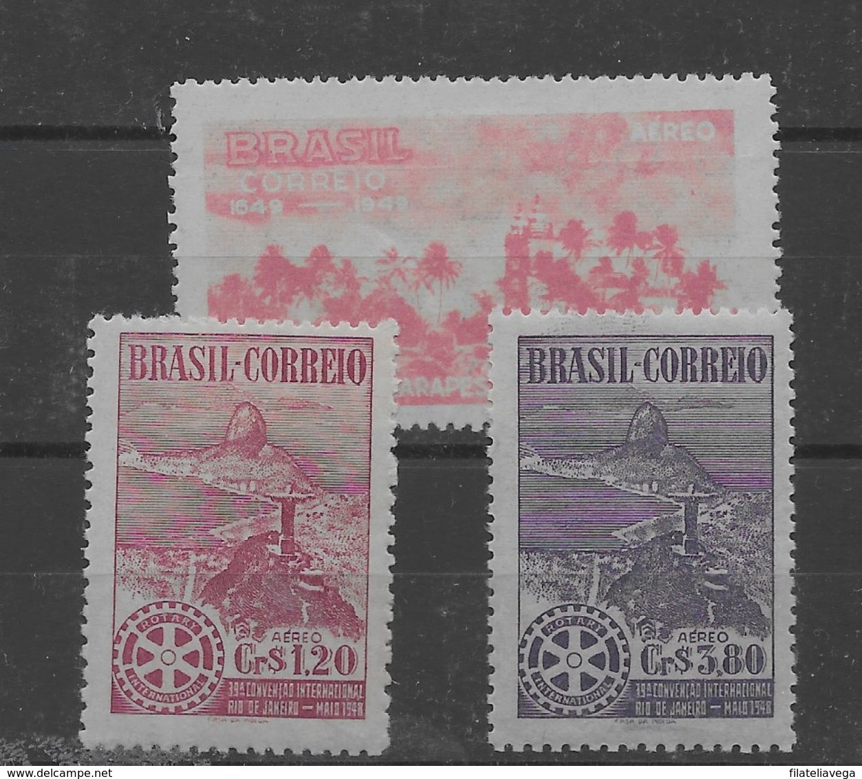 2 Series De Brasil Nº Yvert A-61 Y A-52/53 **/* - Airmail