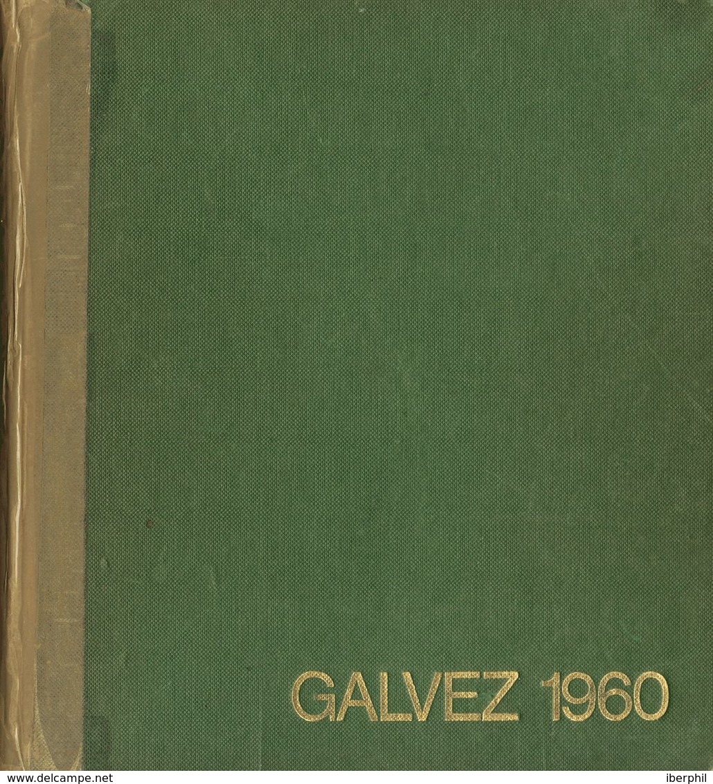 11 1960. CATALOGO ESPECIALIZADO GALVEZ DE LOS SELLOS DE ESPAÑA CORREOS Y TELEGRAFOS. Manuel Gálvez Rodríguez. Madrid, 19 - Autres & Non Classés