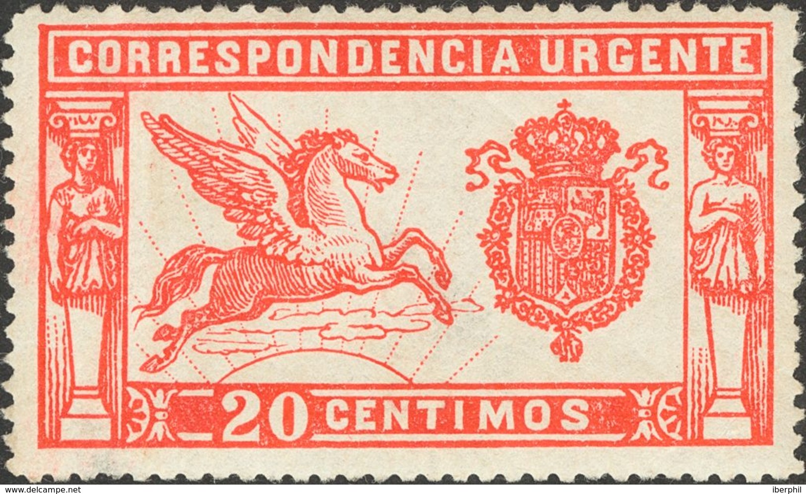 329 ** 256. 1905. 20 Cts Rojo. Bien Centrado. MAGNIFICO. (Edifil 2018: 124€) - Other & Unclassified