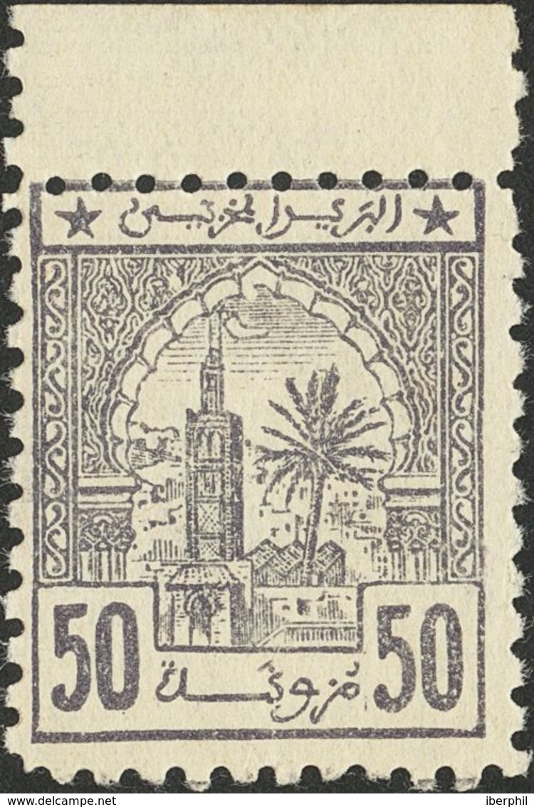 1129 * 9/14. 1913. Serie Completa De PAPEL TINTADO. CORREO JERIFIANO. MAGNIFICA. (Yvert 2010: 19€) - Spanish Morocco